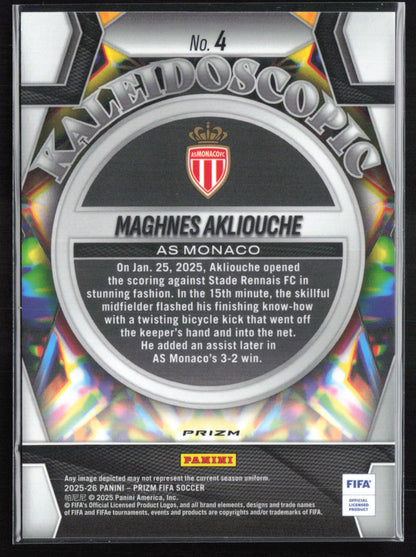 Maghnes Akliouche Kaleidoscopic Mosaic Prizm