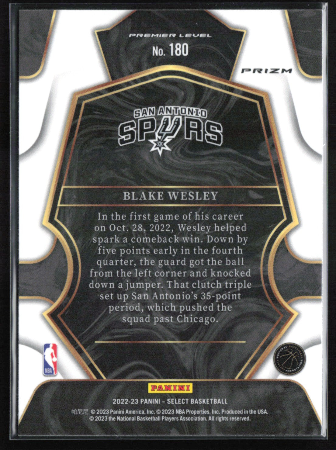 Blake Wesley RC Red Ice