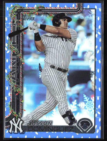 Jasson Dominguez Holiday Blue