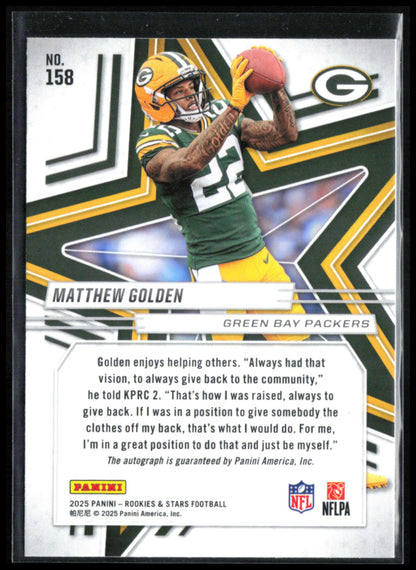 Matthew Golden RC