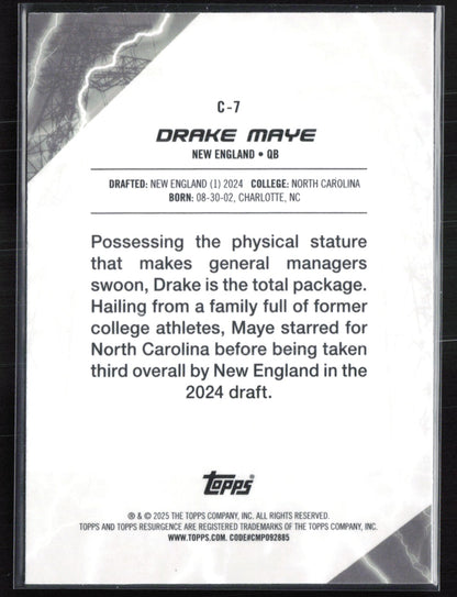 Drake Maye RC Conductors