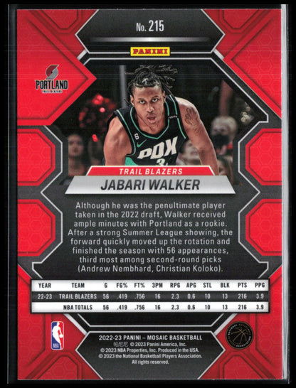 Jabari Walker RC
