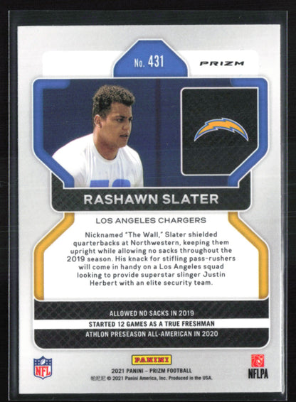 Rashawn Slater RC Orange laser