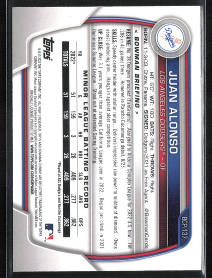 Juan Alonso 1st Bowman