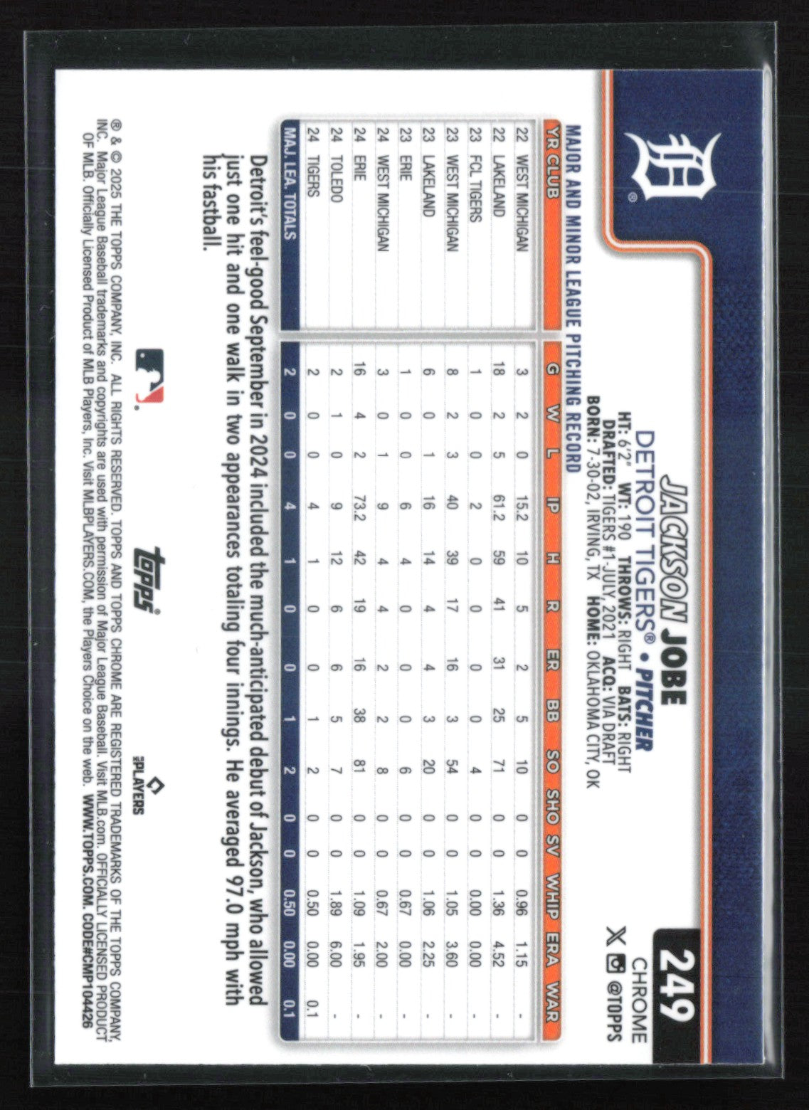 Jackson Jobe RC