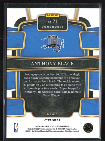 Anthony Black RC Silver