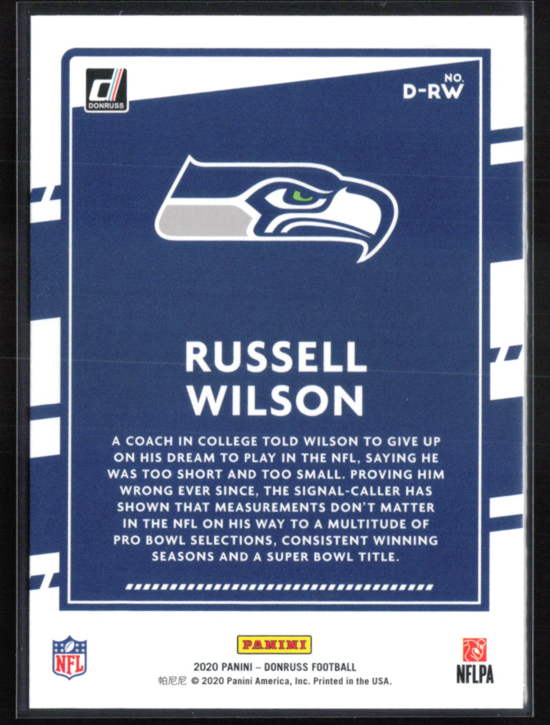 Russell Wilson Dominators