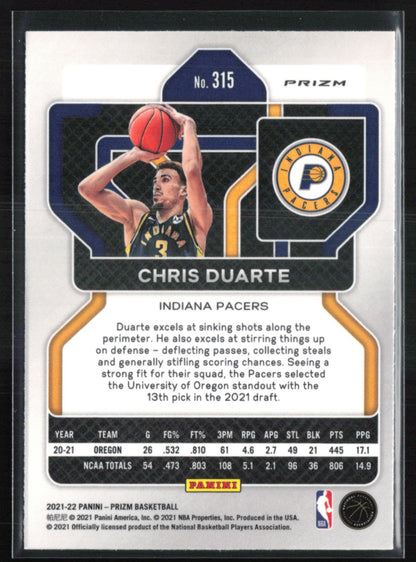 Chris Duarte RC Red Cracked Ice