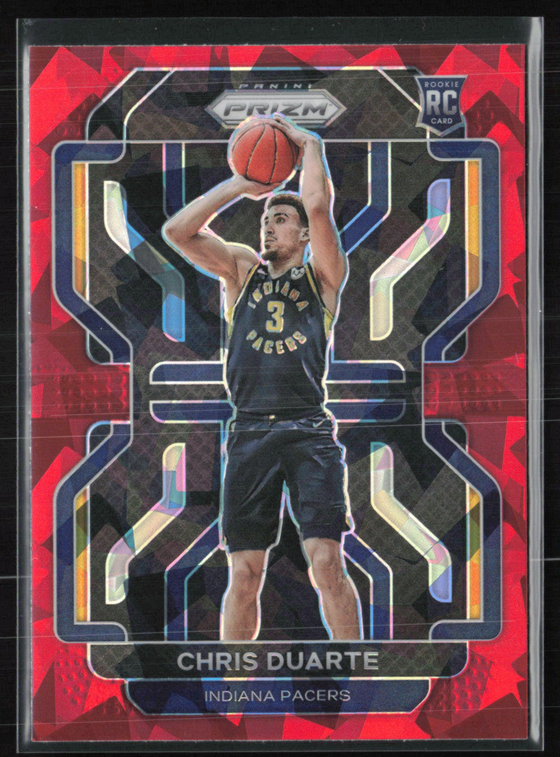 Chris Duarte RC Red Cracked Ice