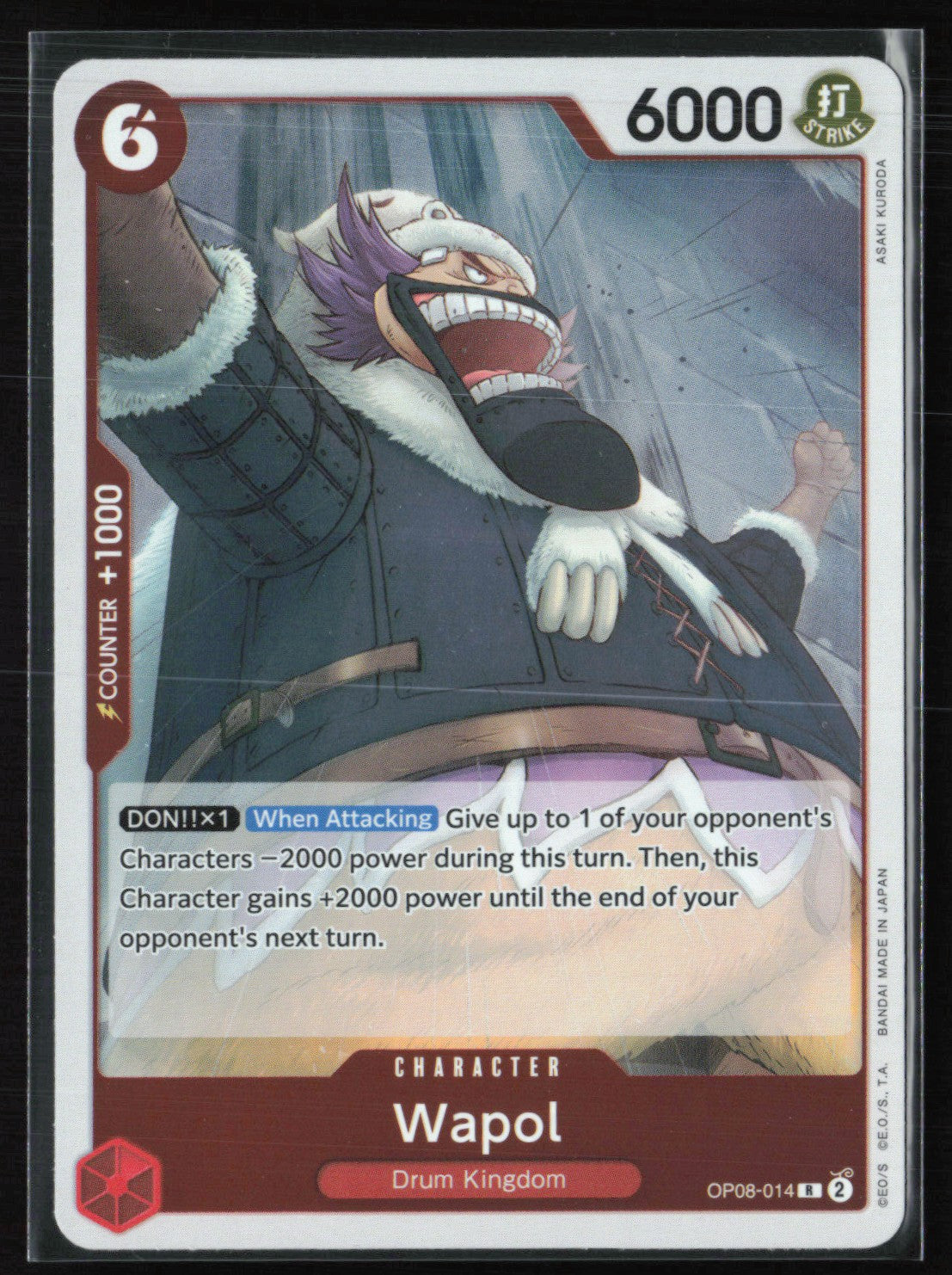 Wapol Two Legends Rare (One Piece)