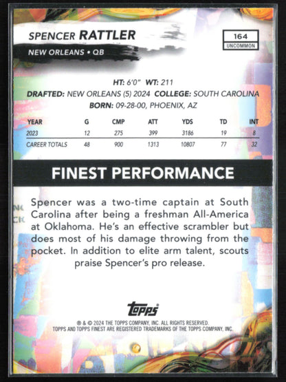 Spencer Rattler Uncommon RC