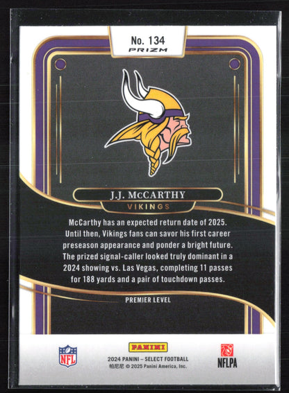 J.J. McCarthy RC Green Yellow Shock Premier Level