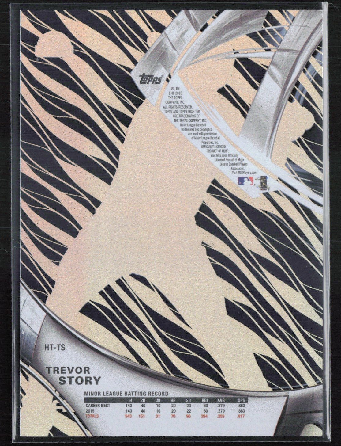 Trevor Story RC Acetate
