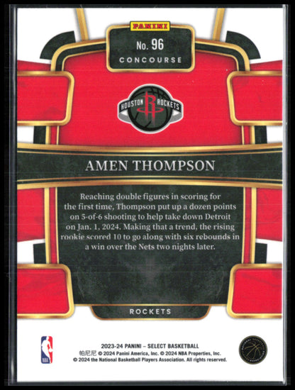 Amen Thompson RC