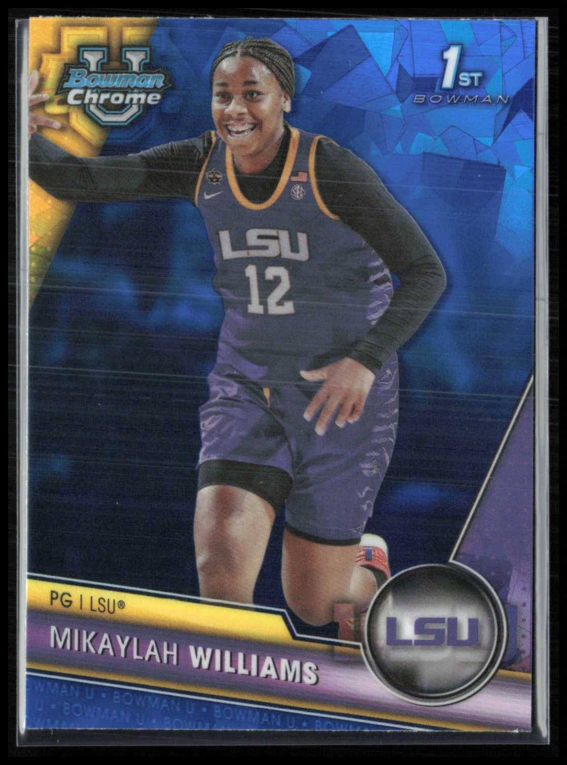Mikaylah Williams 1st Bowman Sapphire