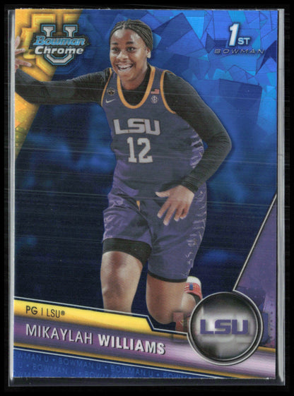 Mikaylah Williams 1st Bowman Sapphire