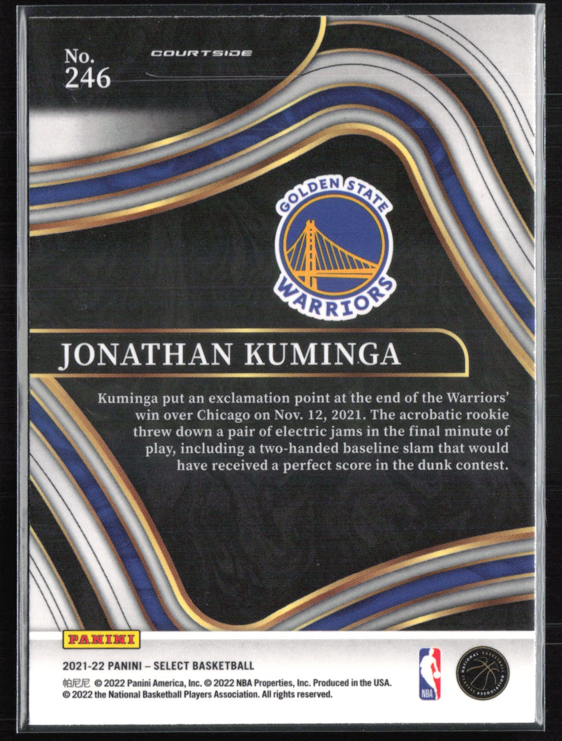 Jonathan Kuminga RC Courtside