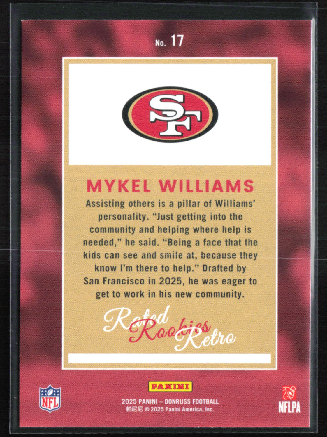Mykel Williams RC