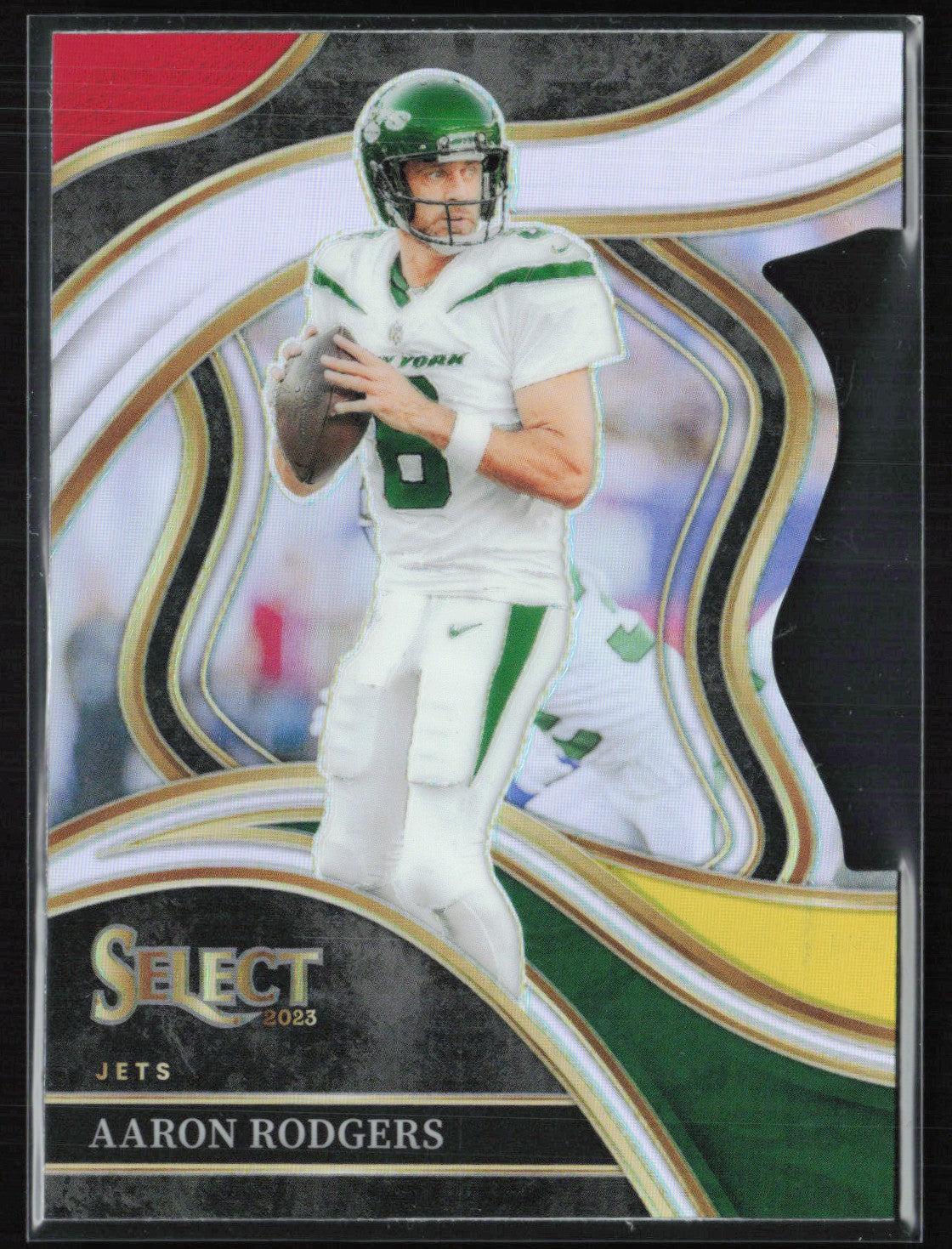 Aaron Rodgers Gold Black Die-Cut
