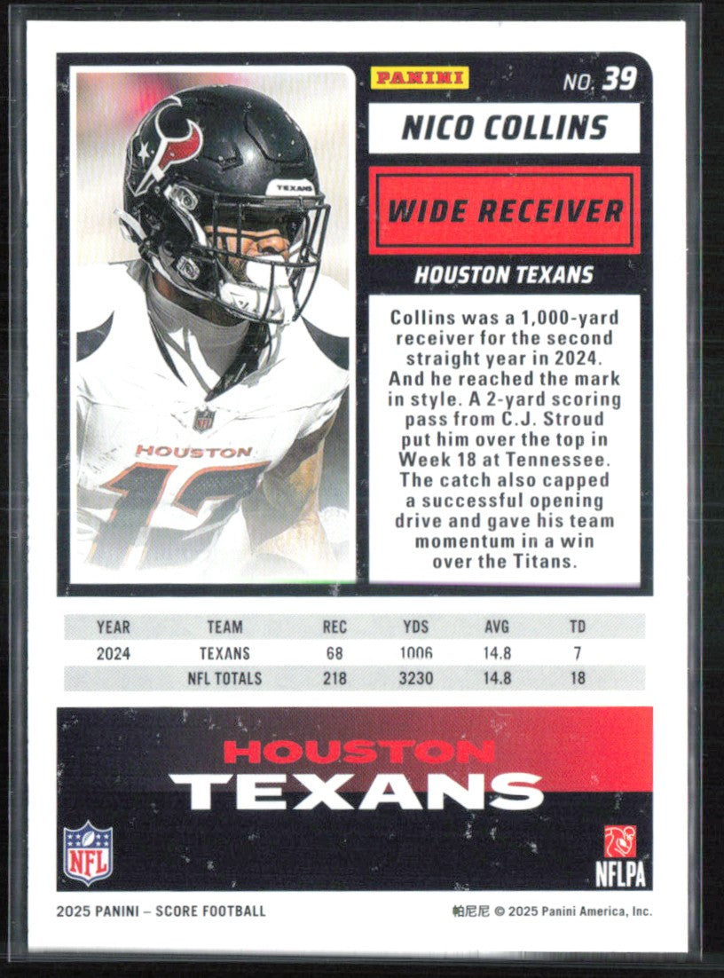 Nico Collins Gold /499