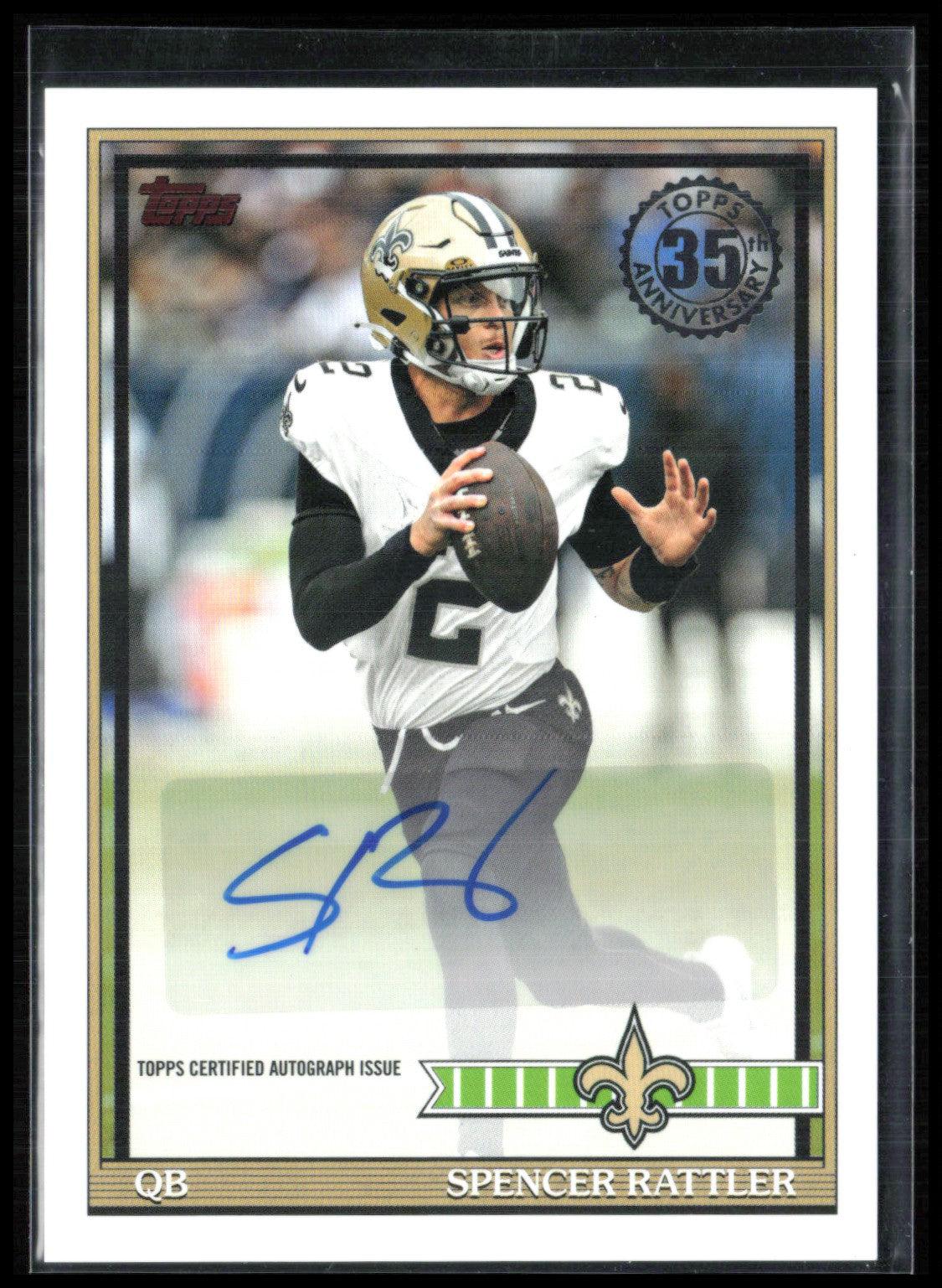 Spencer Rattler Auto 2026 Topps Flagship