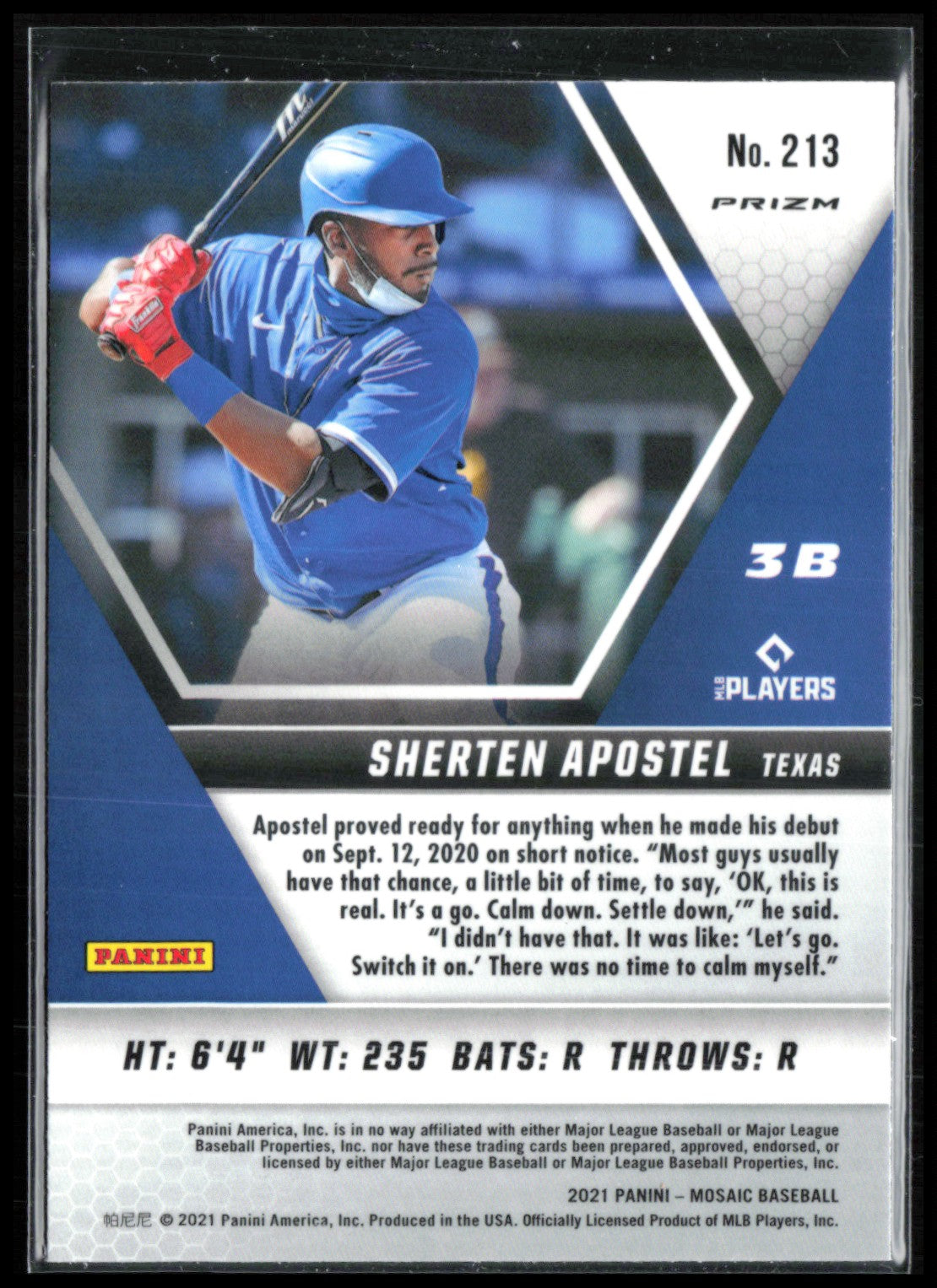 Sherten Apostel RC Blue