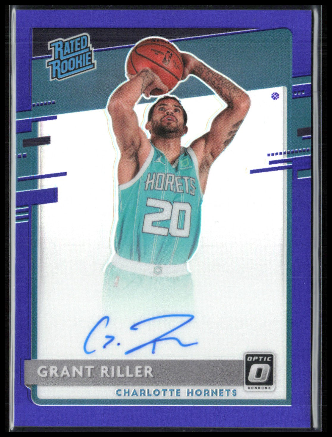 Grant Riller RC Auto Purple Holo