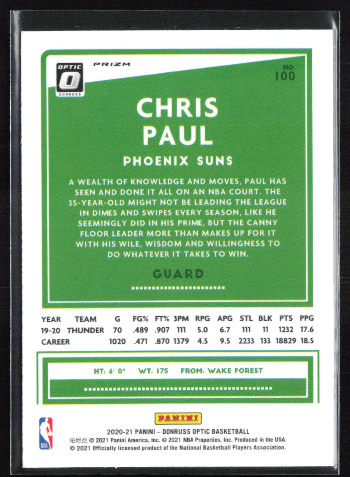 Chris Paul Purple