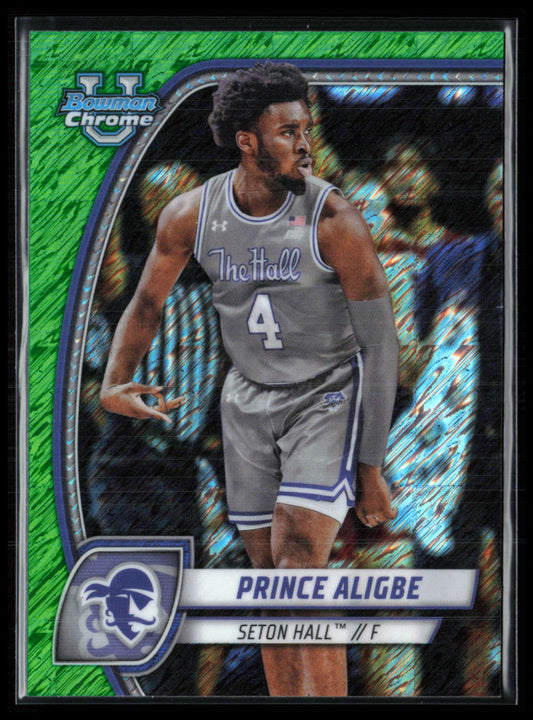 Prince Aligbe Green Shimmer