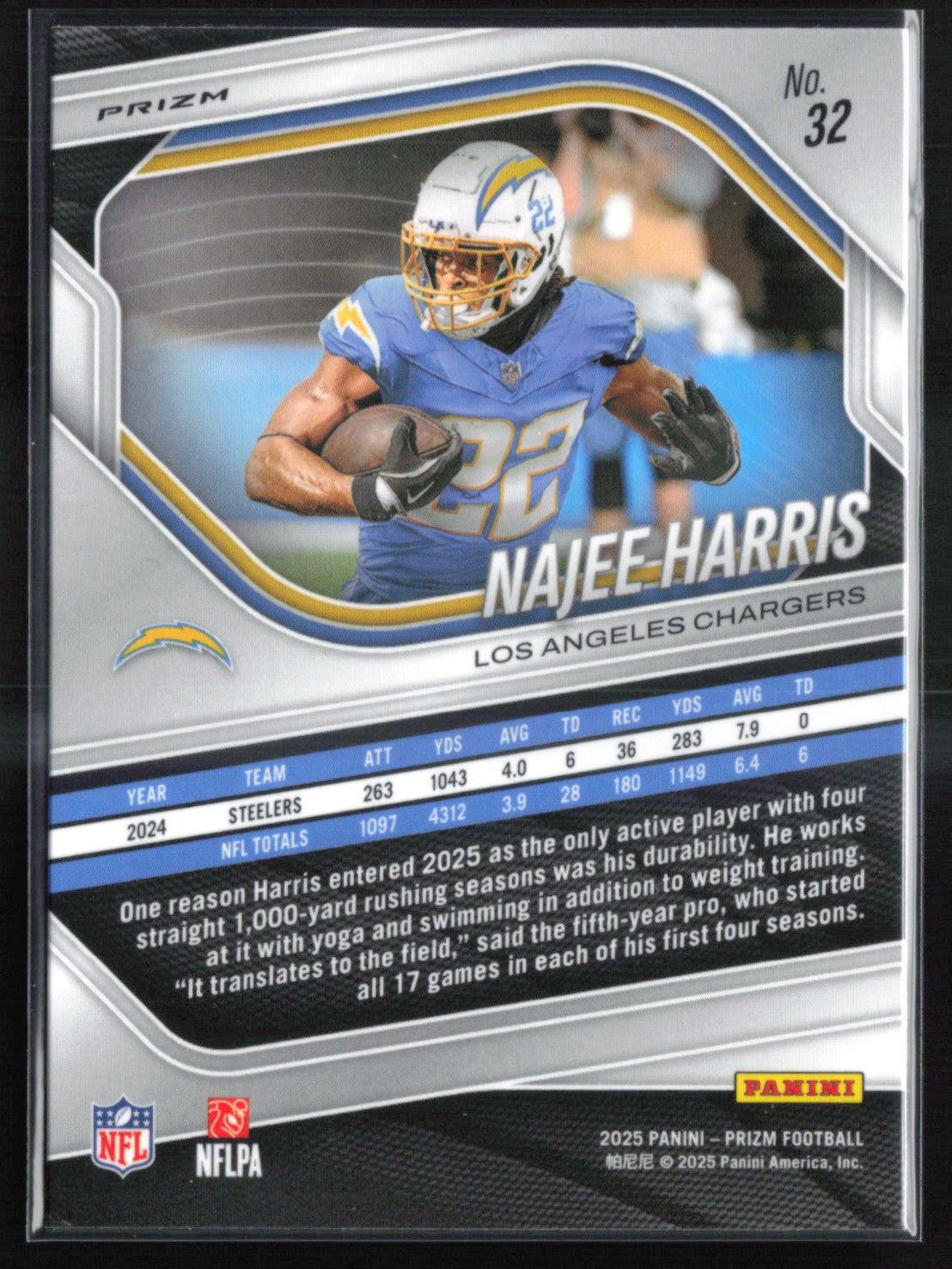 Najee Harris Lazer