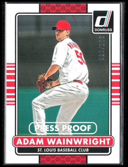 Adam Wainwright Press Proof /199