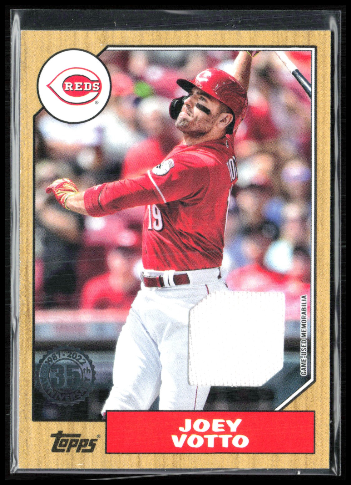 Joey Votto Game-Used Relic