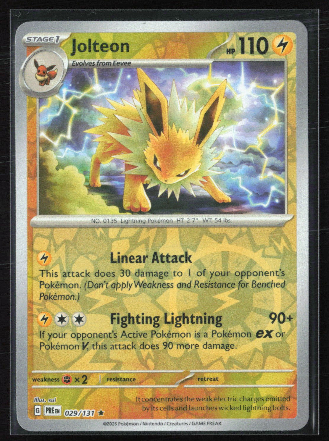 Jolteon Holo Rare