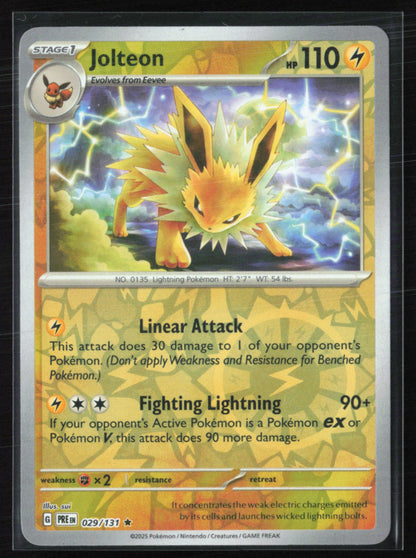 Jolteon Holo Rare