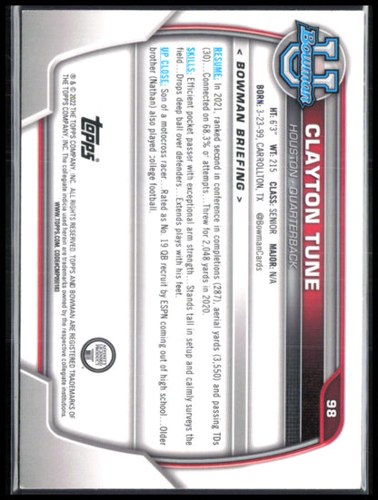 Clayton Tune 1st Bowman Pink