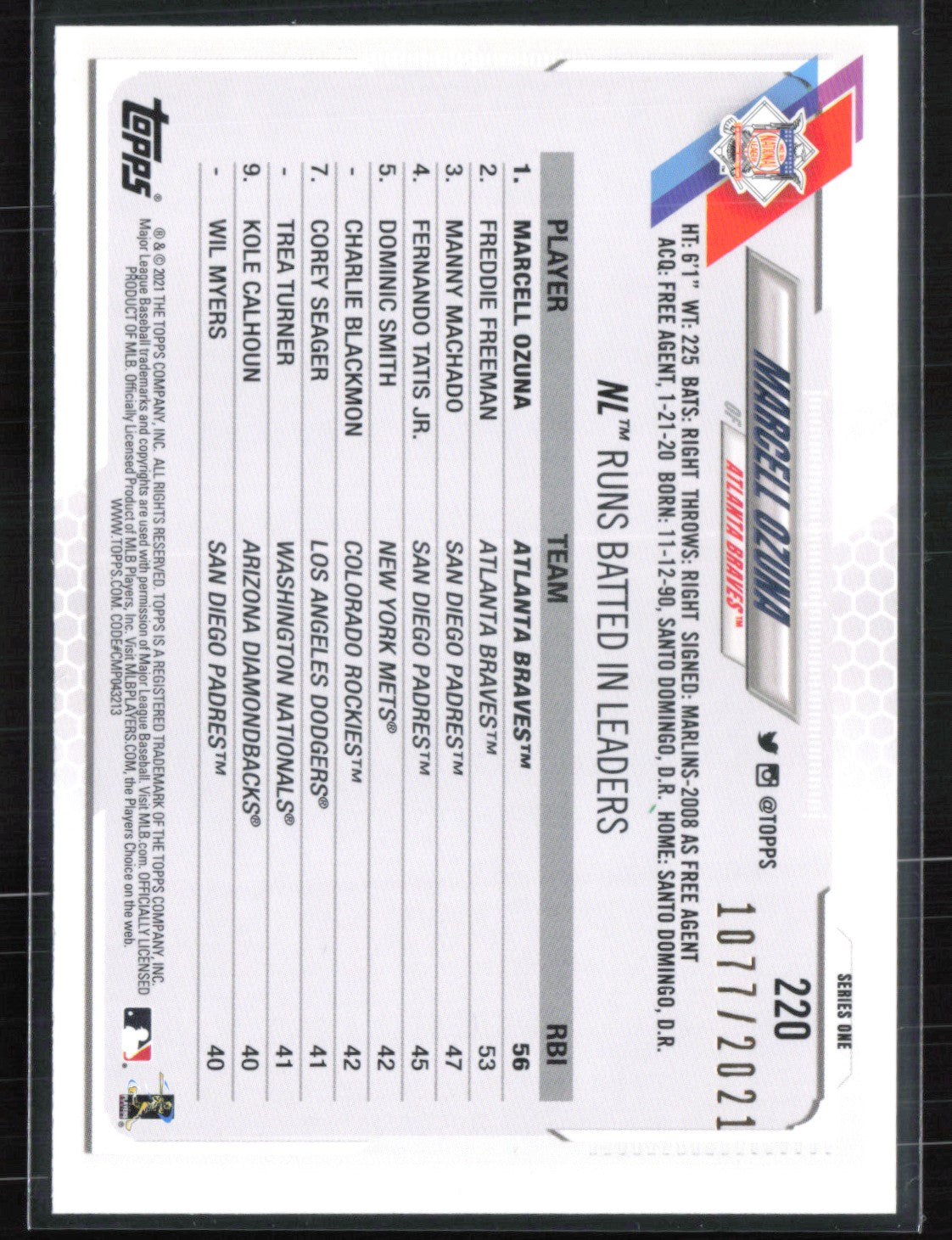 Marcell Ozuna /2021