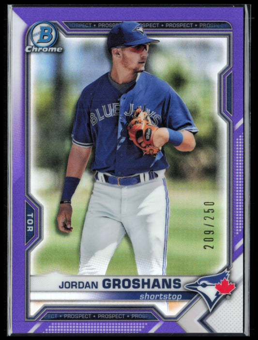 Jordan Groshans Purple /250
