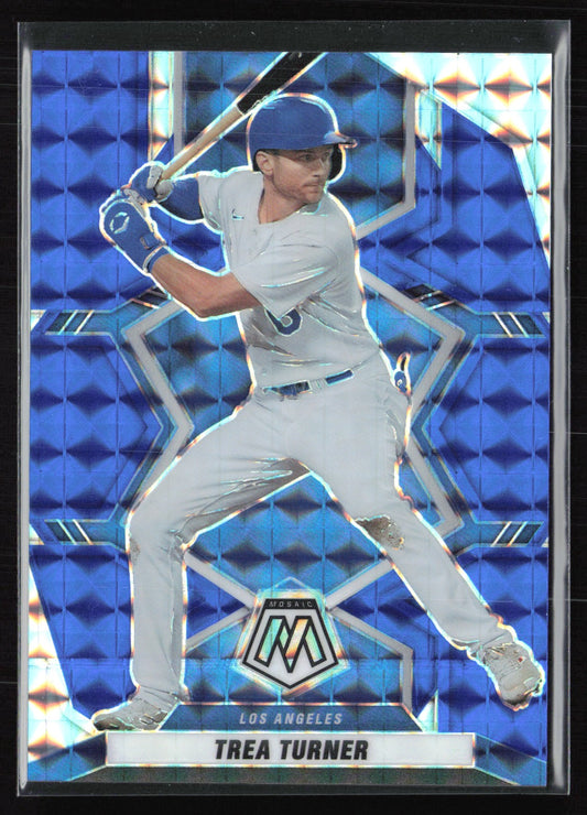 Trea Turner Blue Mosaic /99