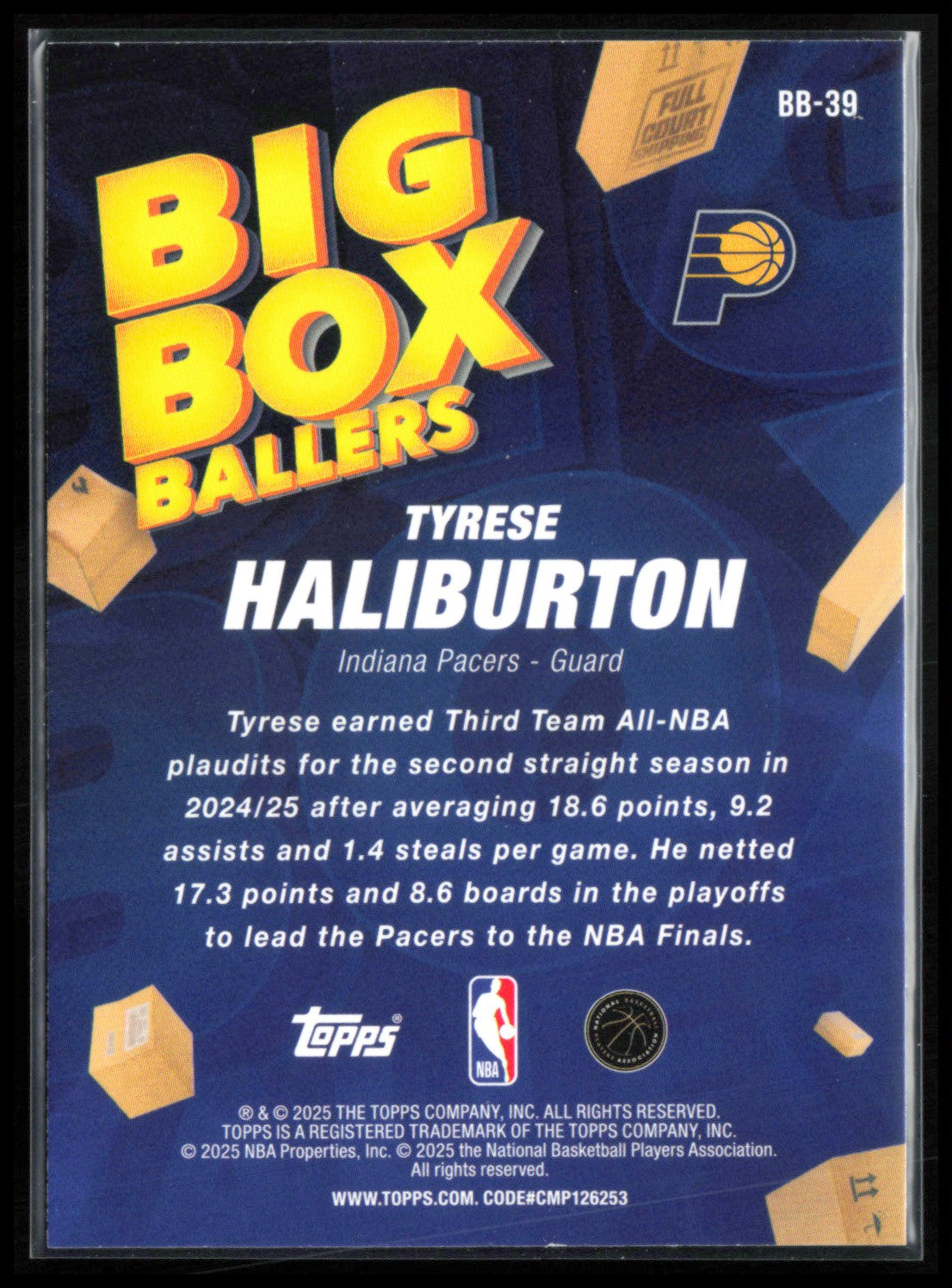 Tyrese Haliburton Big Box Ballers