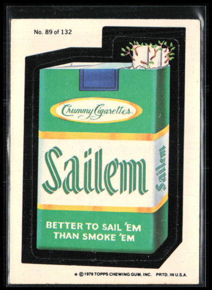 Sailem 1979 Topps Wacky Packages Checklist