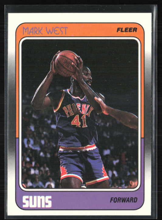 Mark West 1988 Fleer
