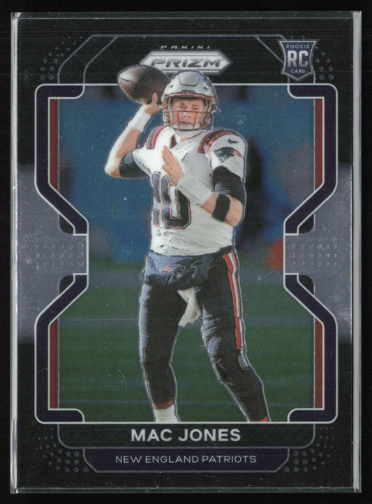 Mac Jones RC Prizm Black