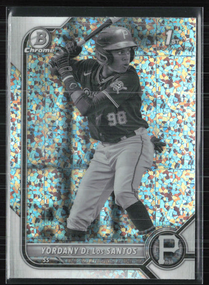 Yordany De Los Santos 1st Bowman B&W Speckle