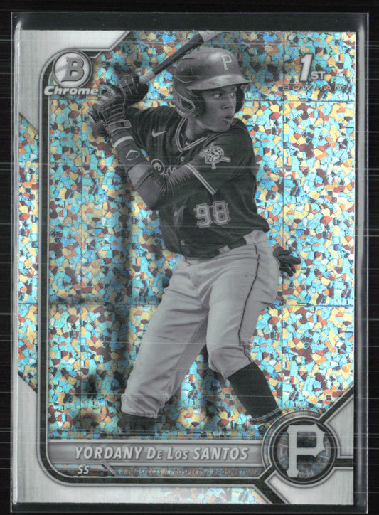 Yordany De Los Santos 1st Bowman B&W Speckle