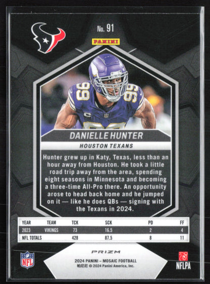 Danielle Hunter Red Sparkle Sp