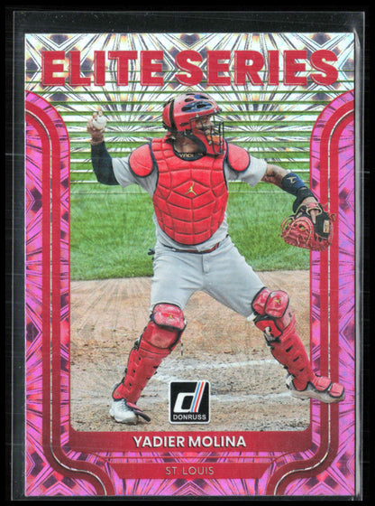 Yadier Molina Pink Fireworks