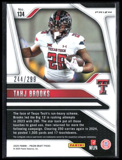 Tahj Brooks RC Blue Wave /299