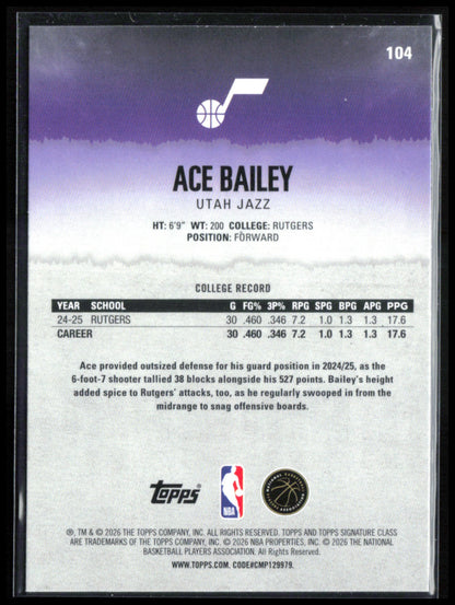 Ace Bailey RC