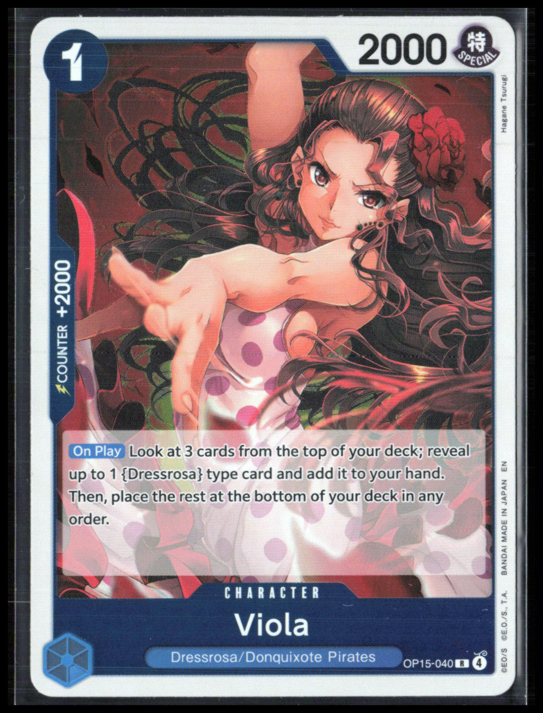 Viola Rare Holo (One Piece)