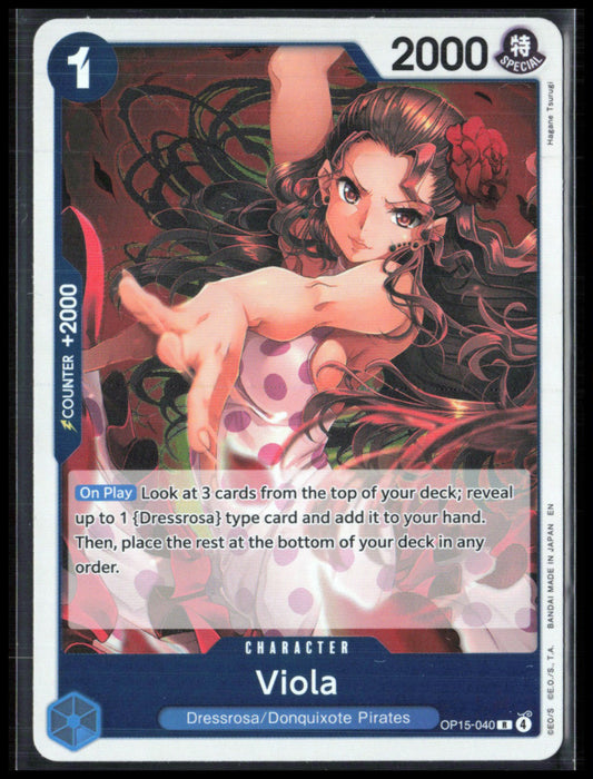 Viola Rare Holo (One Piece)